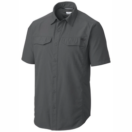 Chemise à manches courtes Columbia Men Silver Ridge  Gris Foncé
