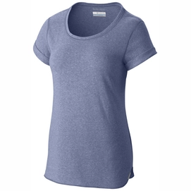 T-Shirt Columbia Women Trail Shaker Short Sleeve Bluebell Heather