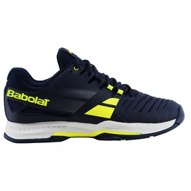 Chaussures de Tennis Babolat SFX All Court Men Blue Fluo Yellow