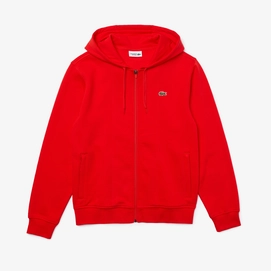 Vest Lacoste Men SH1551 Hooded Sweatshirt Redcurrant Bush Redcurran