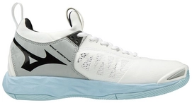 Badmintonschoen Mizuno Women Wave Luminous White Clearwater