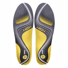 Einlegesohle Sidas 3 Feet Activ High Yellow-Schuhgröße 42/43