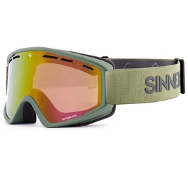 Skibril Sinner Batawa OTG Matte Moss Green Double Orange Sintrast +Vent