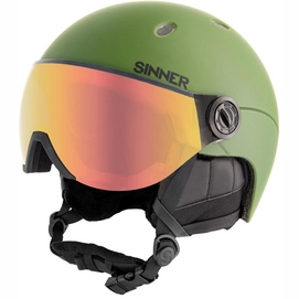 Casque de Ski Sinner Titan Visor Matte Moss Green