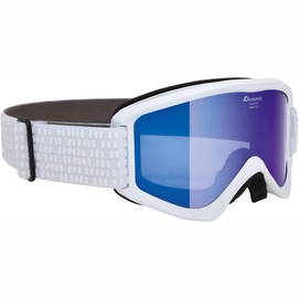 Ski Goggles Alpina Smash 2.0 White MM Blue