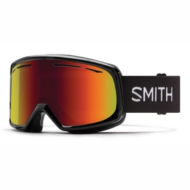 Masque de Ski Smith Femme AS Drift Black 2021 / Red Solx Mirror Antifog