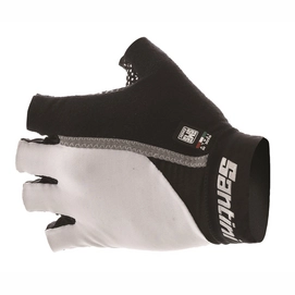 Gants de Cyclisme Santini Mania Gel Summer Gloves White