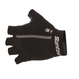 Fietshandschoenen Santini Mania Gel Summer Gloves Black