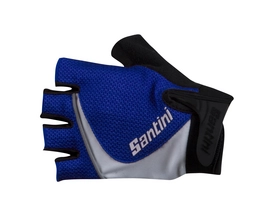 Fietshandschoenen Santini Studio Summer Gloves Blue