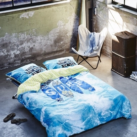 Dekbedovertrek Covers & Co Surf Blue Katoen