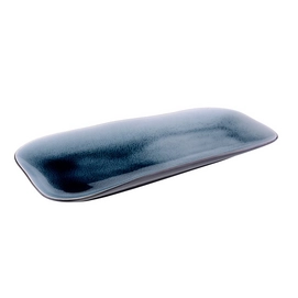 Schale Gastro Rechteckig Grau Blau 32 cm (3-teilig)