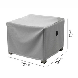 Loungestoelhoes AquaShield Light Grey (100 x 100 x 70 cm)