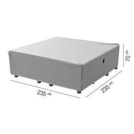 Loungesethoes AquaShield Light Grey (235 x 235 x 70 cm)