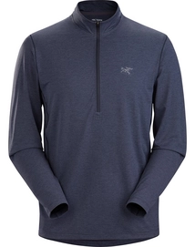 Shirt Arc'teryx Men Cormac Zip Neck LS Black Sapphire