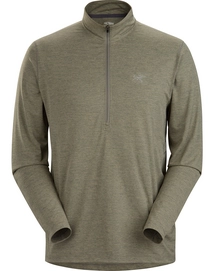 Shirt Arc'teryx Men Cormac Zip Neck LS Forage