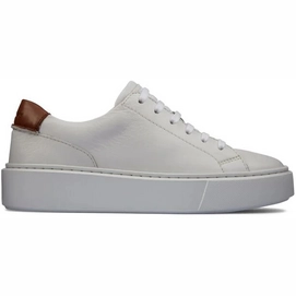 Sneaker Clarks Hero Lite Lace White Leather Damen-Schuhgröße 37