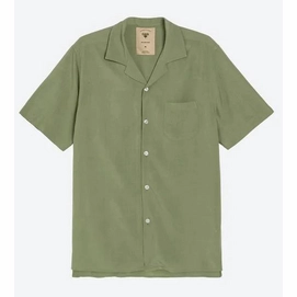 T-Shirt OAS Men Green Plain