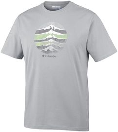 T-Shirt Columbia Csc Mountain Sunset Columbia Herren Grau Herren