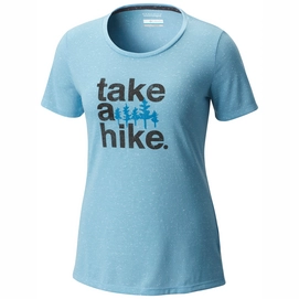 T-Shirt Columbia Outdoor Elements Blue Sky Take A Hike Damen