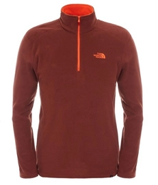 Polaire The North Face Men's 100 Glacier 1/4 Zip Sequoia Red