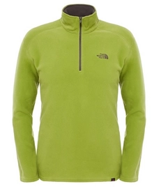 Polaire The North Face Men's 100 Glacier 1/4 Zip Grip Green