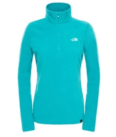 Pullover The North Face Women's 100 Glacier 1/4 Zip Kokomo Grün Damen