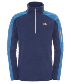 Pullover The North Face 100 Glacier Delta 1/4 Zip Cosmic Blau Herren