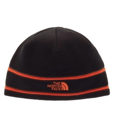 Muts The North Face TNF Logo Beanie Black Orange