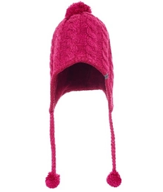 Muts The North Face Fuzzy Earflap Beanie Pink