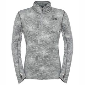 Pullover The North Face Motivation 1/4 Zip Asphalt Grau Jacquard Damen
