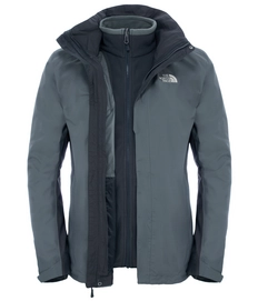 Winter Jacket The North Face Men's Evolution II Triclimate Fusebox Grey
