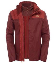 Winterjas The North Face Men's Evolve II Triclimate Jacket Sequoia Red