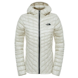 Winterjas The North Face W Thermoball Hoodie Vintage White