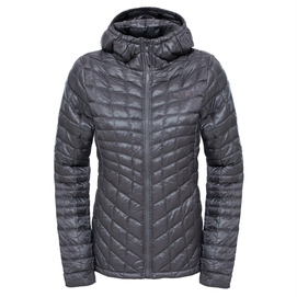 Winterjacke The North Face Thermoball Hoodie Rabbit Grau Damen
