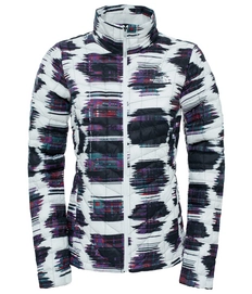 Winterjas The North Face W Thermoball Full Zip TNF Black Carbon Print