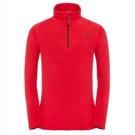 Kinder Trui The North Face Youth Glacier 1/4 Zip Red