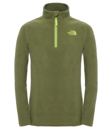 Fleece The North Face Youth Glacier 1/4 Zip Terrarium Green