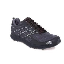 Trail Running Shoe The North Face M Litewave Cross Wp Phantom Grey Heather Print Metallic Silver