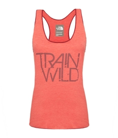 Tanktop The North Face Women's Graphic Play Hard Melon Rot Damen
