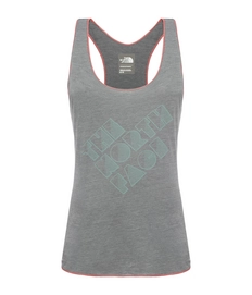 Tanktop The North Face Women's Graphic Play Hard Medium Grau Damen