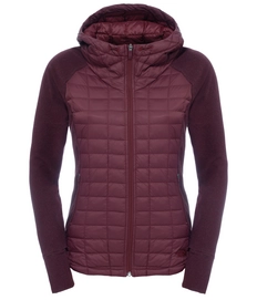Winterjacke The North Face Endeavor Thermoball Deep Garnet Heather Rot Damen