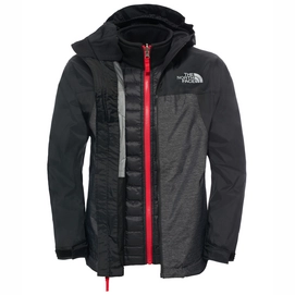 Ski-Jacke The North Face Thermoball Triclimate Schwarz Jungen