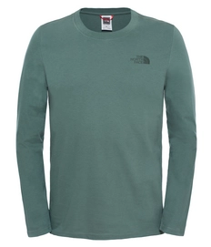 Fleece The North Face M L/S Easy Tee Duck Green