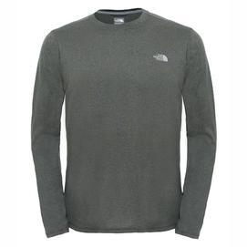 Pull The North Face Men Reaxion Amp L/S Crew Climbing Ivy Green
