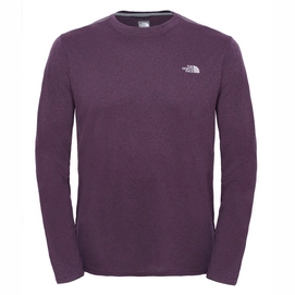 Pull The North Face Men Reaxion Amp L/S Crew Dark Knight Purple