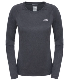 Trui The North Face Women Reaxion AMP L/S Crew TNF Dark Grey Heather