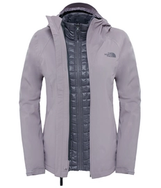 Winterjacke The North Face Womens Thermoball Triclimate Quail Grau Damen