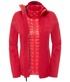 Winterjas The North Face Women's Thermoball Triclimate Red