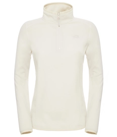 Pull The North Face Women 100 Glacier 1/4 Zip Vintage White