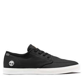 Timberland Men Union Wharf Derby Sneaker Black Canvas